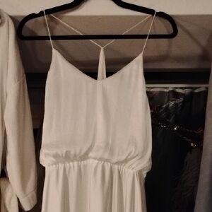 Bardot Strapless White Dress , Your Flowing Dream Dress On Sale, Please Scroll